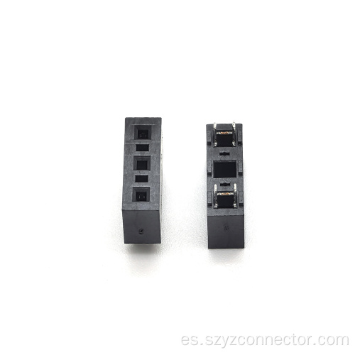 5.08 mm encabezado femenino fila simple recta 3p